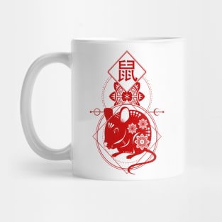 Chinese, Zodiac, Rat, Astrology, Star sign Mug